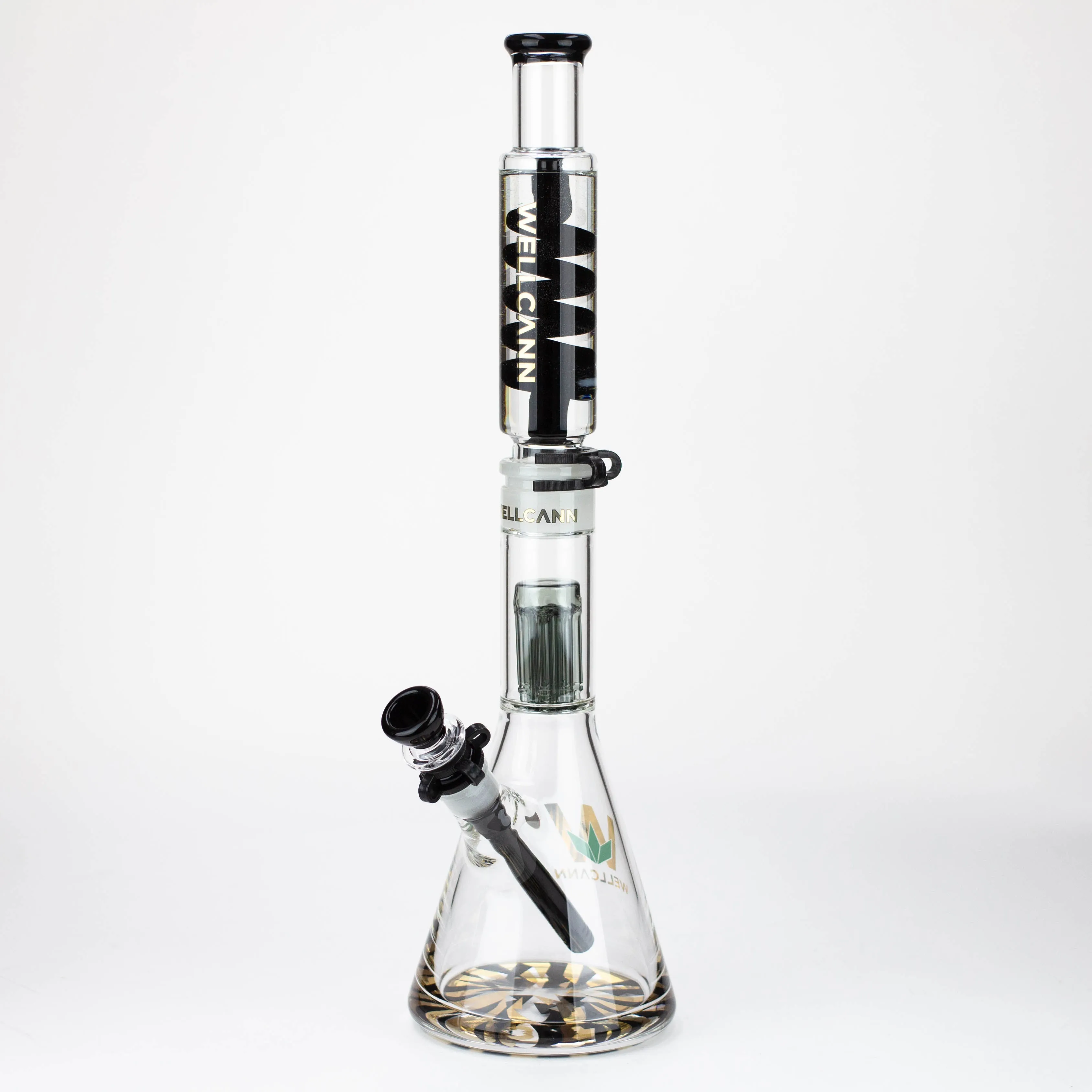 18" Glycerine Detachable Glass Bong