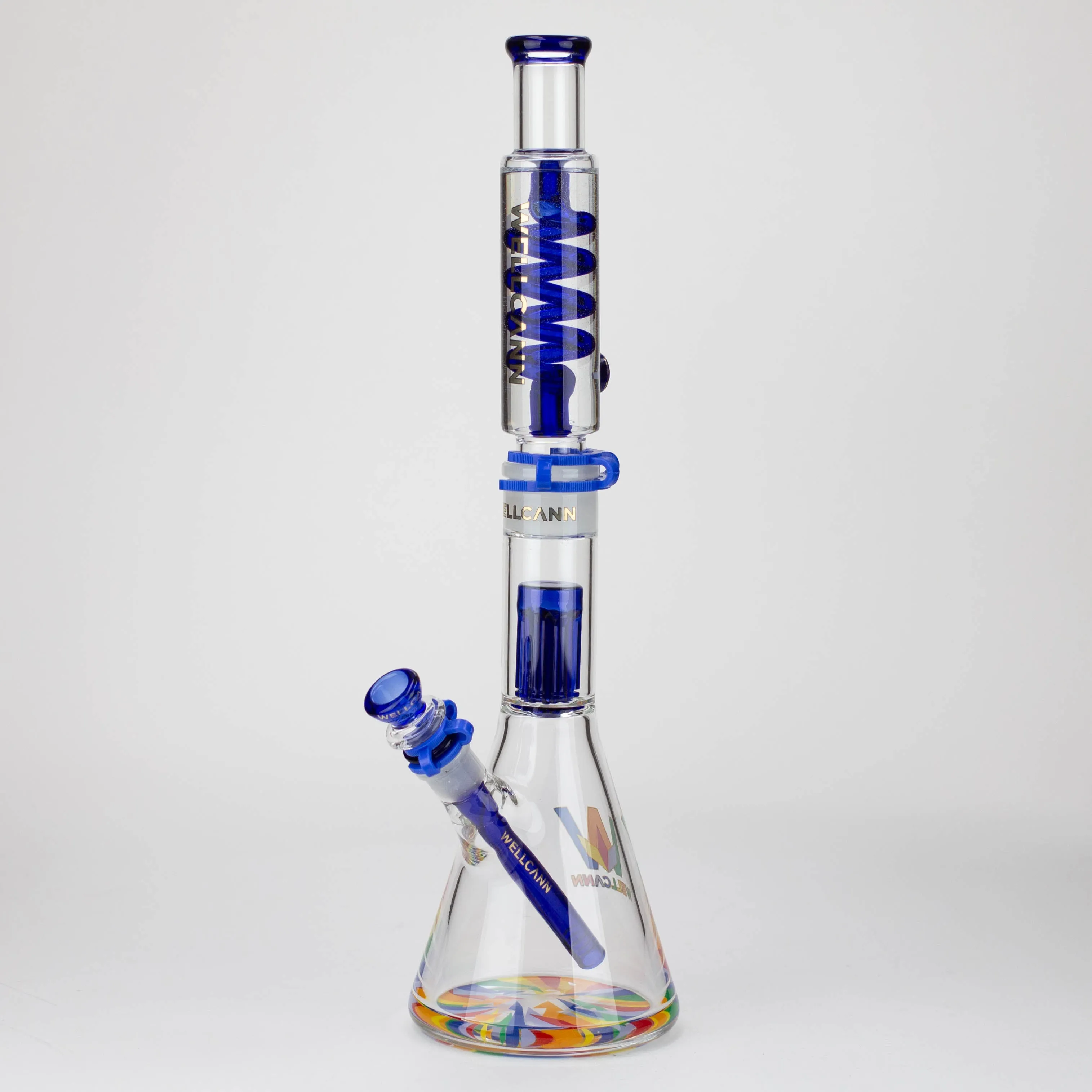 18" Glycerine Detachable Glass Bong