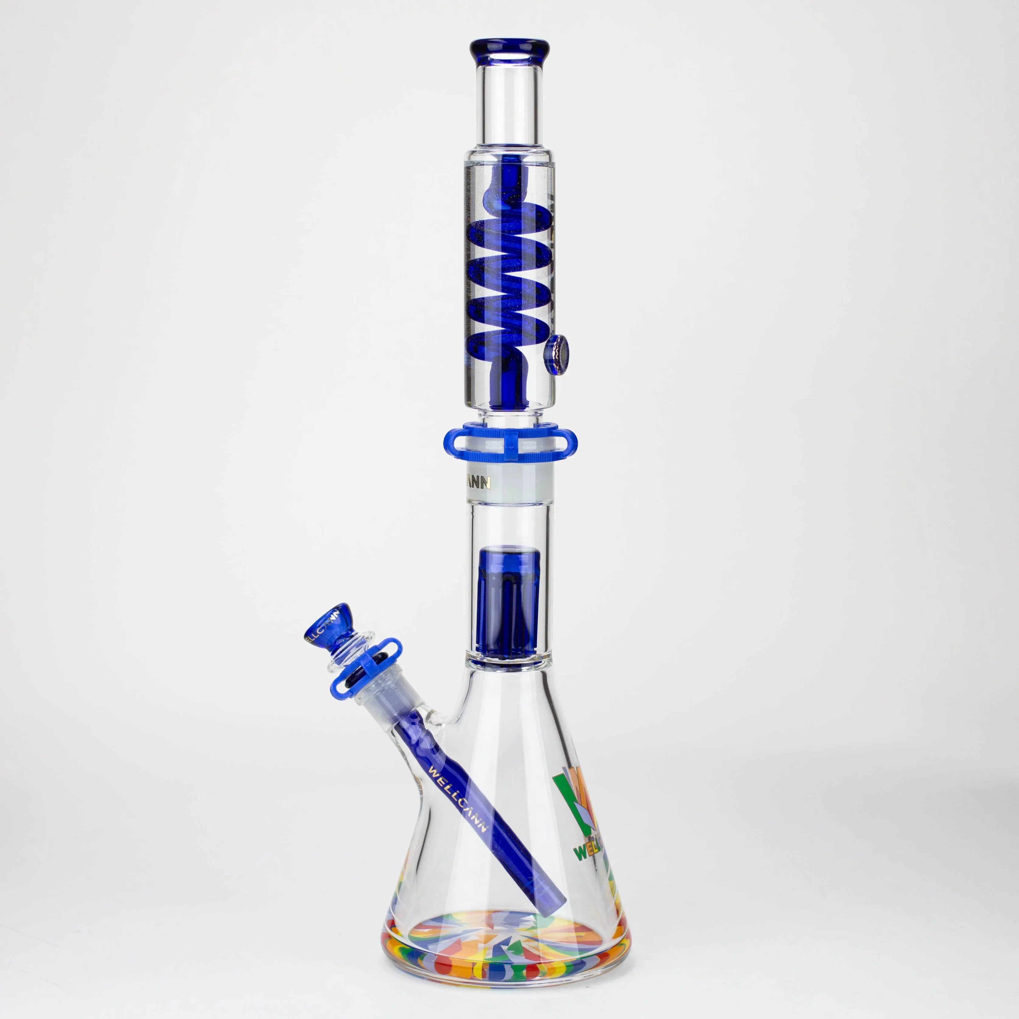 18" Glycerine Detachable Glass Bong