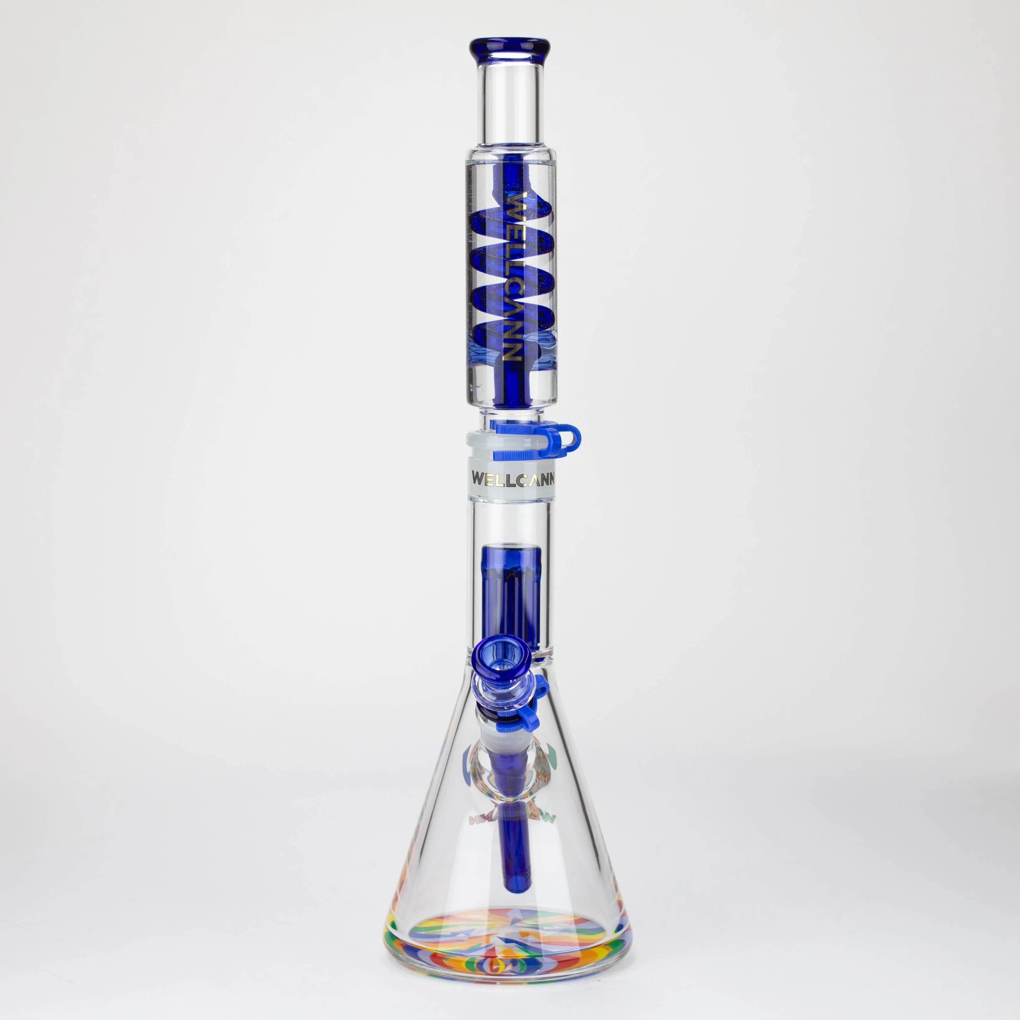 18" Glycerine Detachable Glass Bong