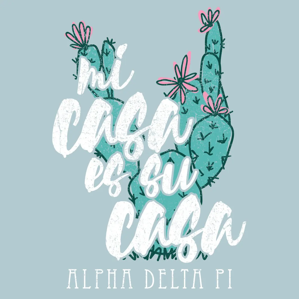 Alpha Delta Pi Casa Cactus Design