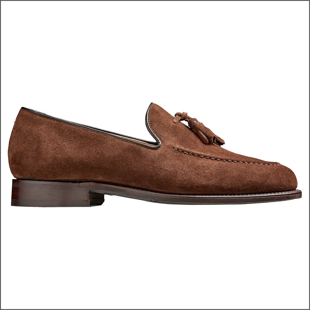 Barker Studland - Castagnia Suede Tassel Loafer*