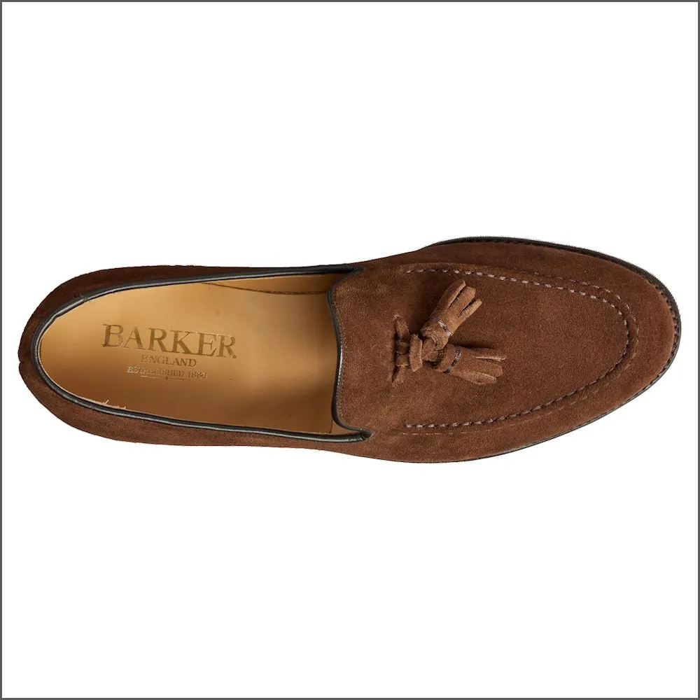 Barker Studland - Castagnia Suede Tassel Loafer*