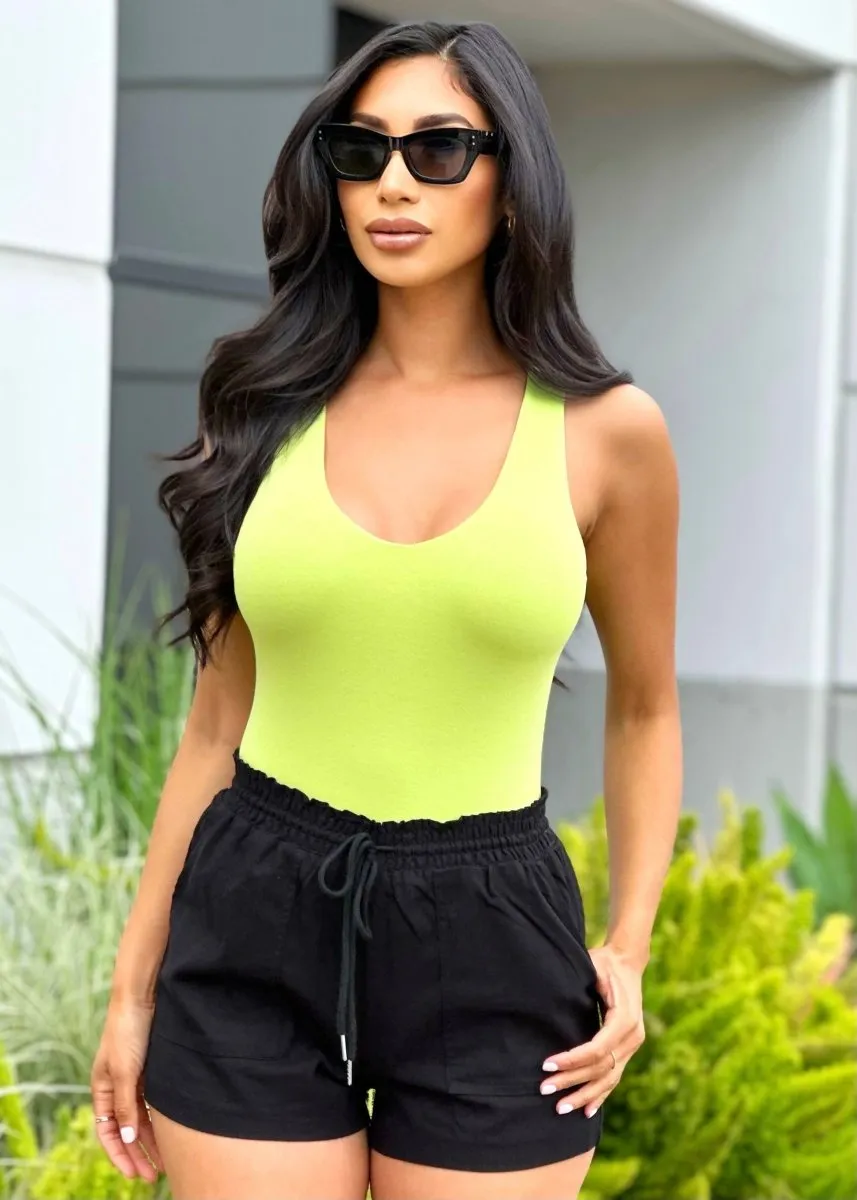 Better On My Own Bodysuit Lime