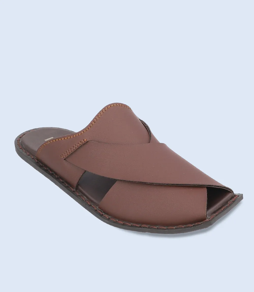 BM4541-BROWN-Men Peshawari's