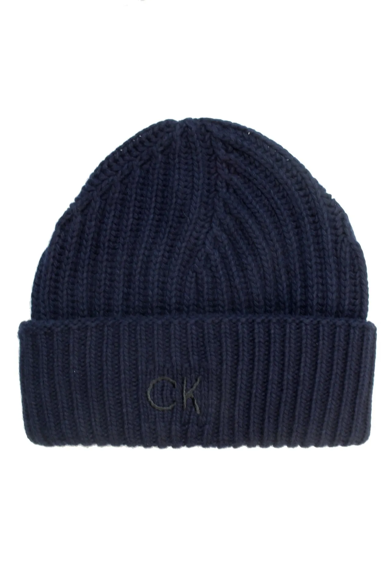 Calvin Klein Mens 'Elevated' Wool Beanie Hat