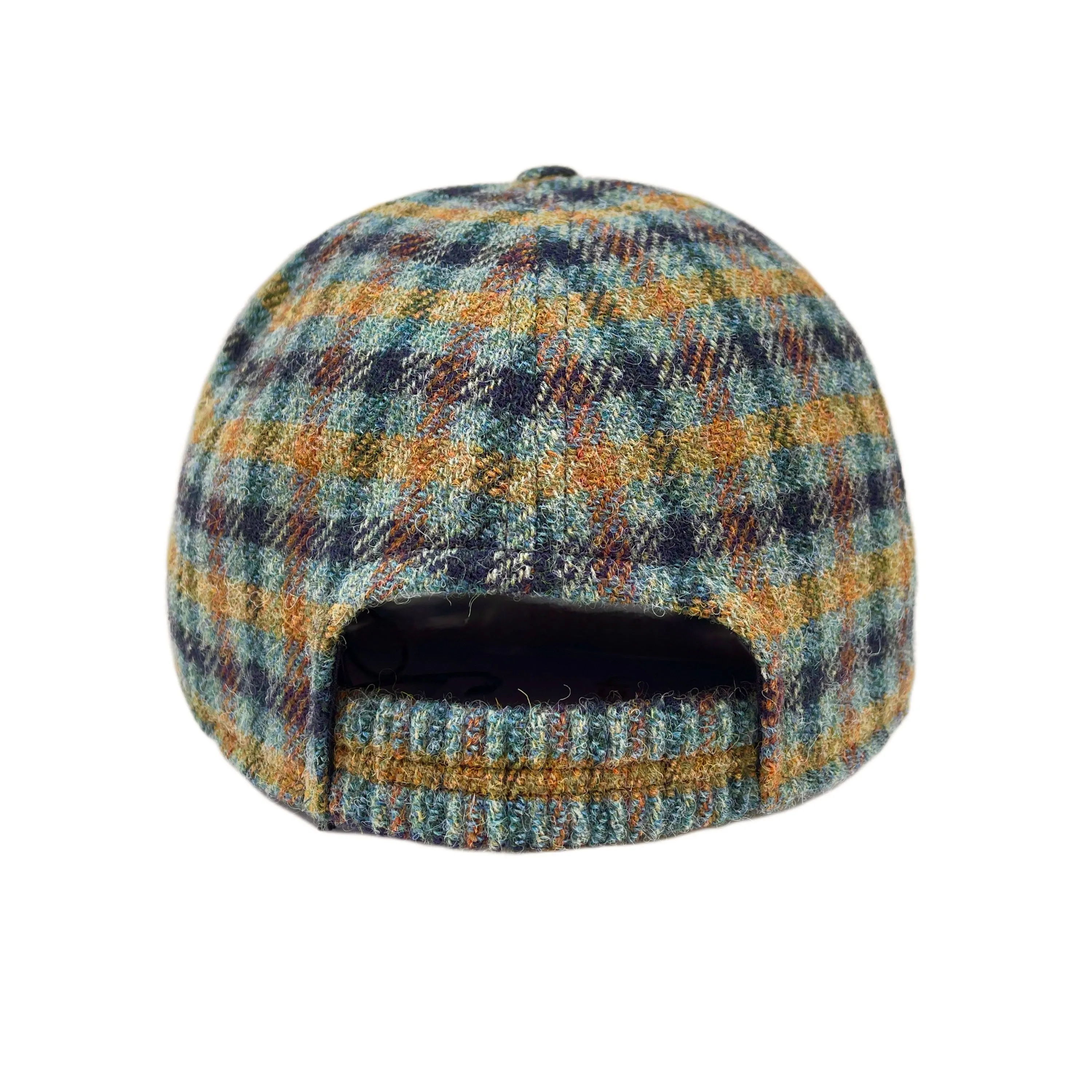 FRESH Shetland Wool Cap Tartan Blue