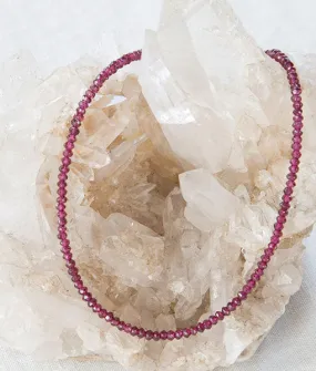 Garnet Necklace  (Savor the Flavor collection)