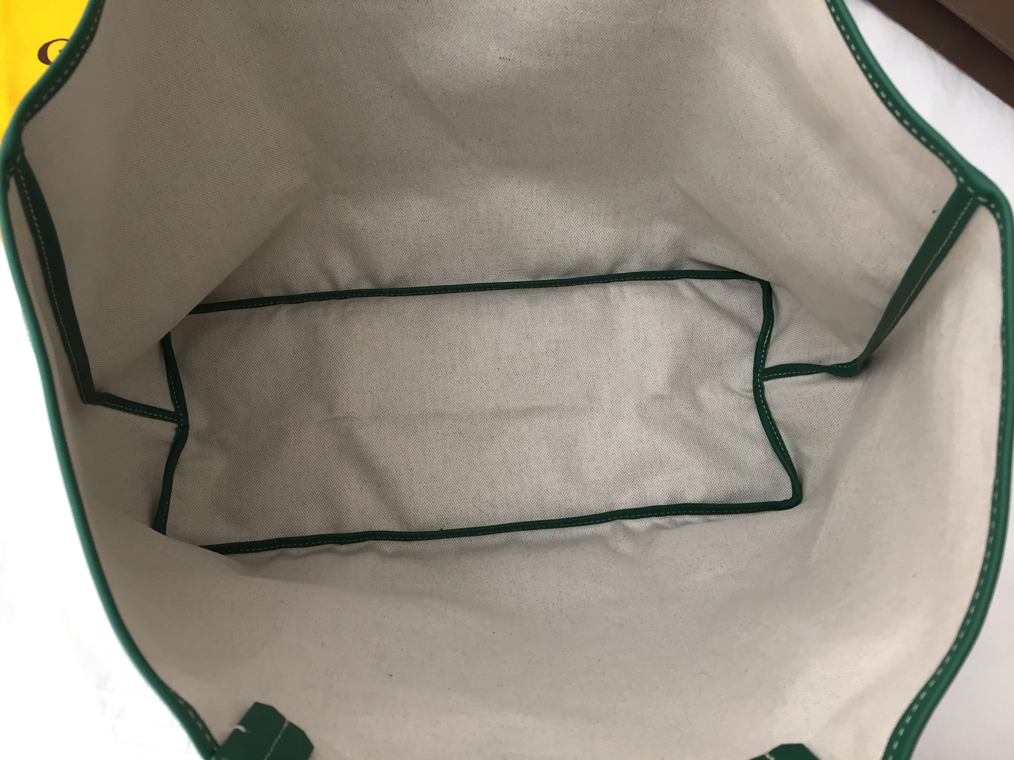 Goyard St. Louis Green PM Tote (NWT)