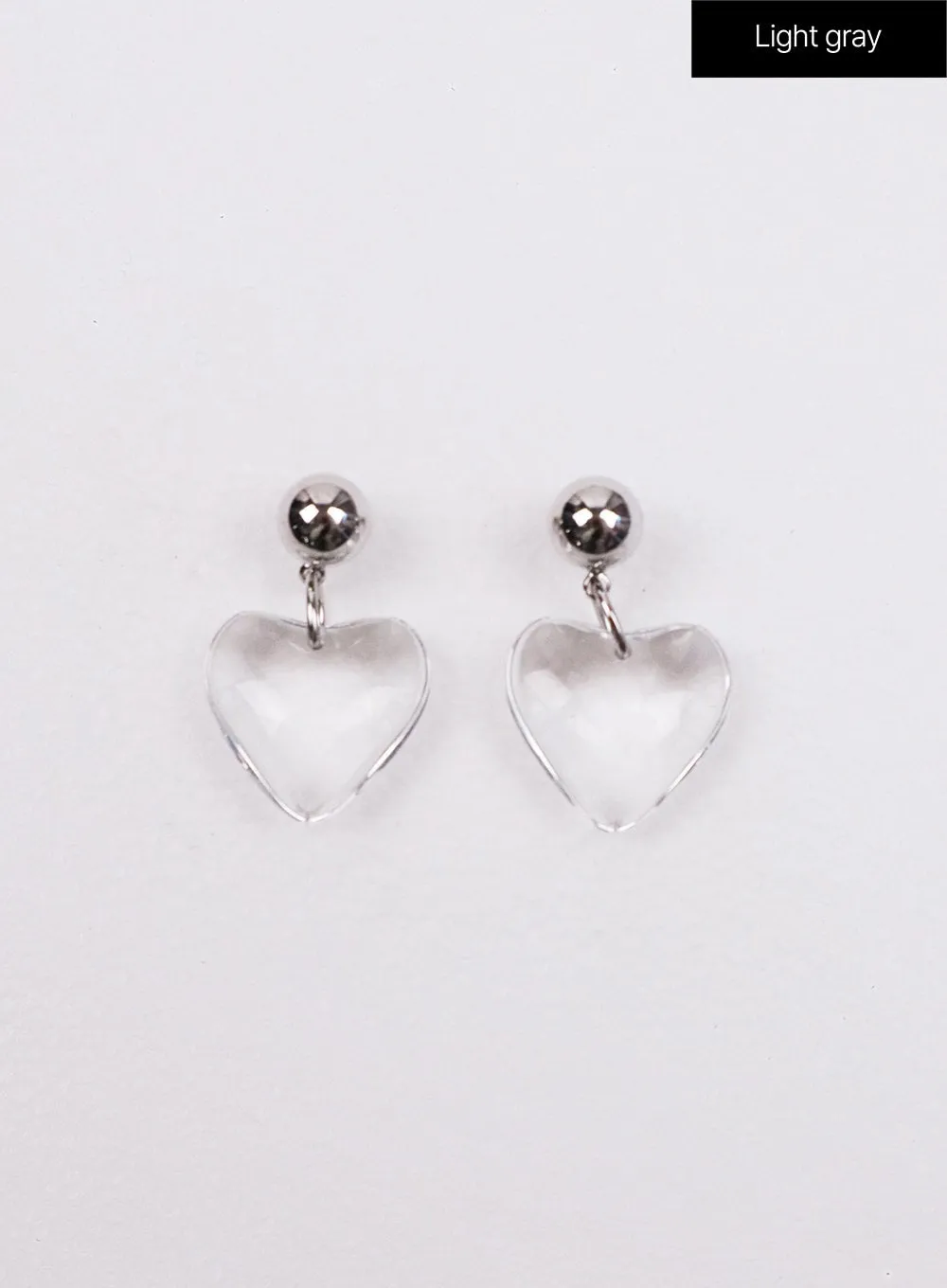 Heart Stud Earrings IJ419