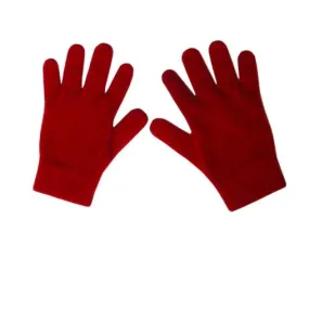 Kapeka Red Merinosilk Gloves