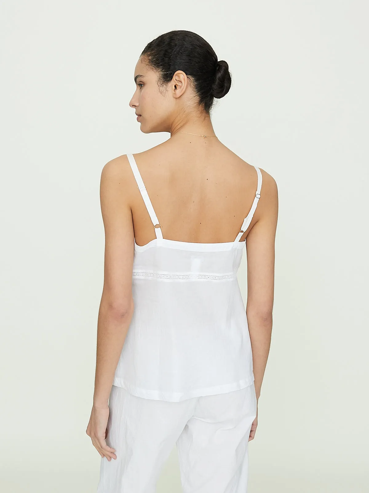 Kymber Camisole in Rice