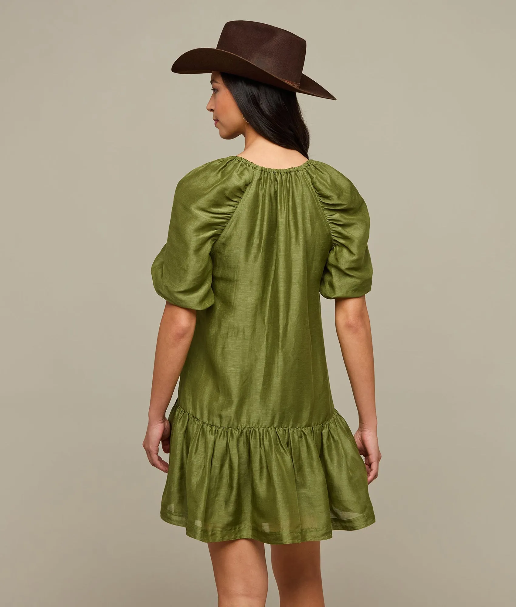 Lucchese Greta Dress :: Olive