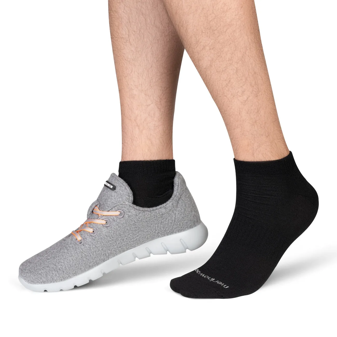 Merino Wool Sneaker Socks (pack of three)