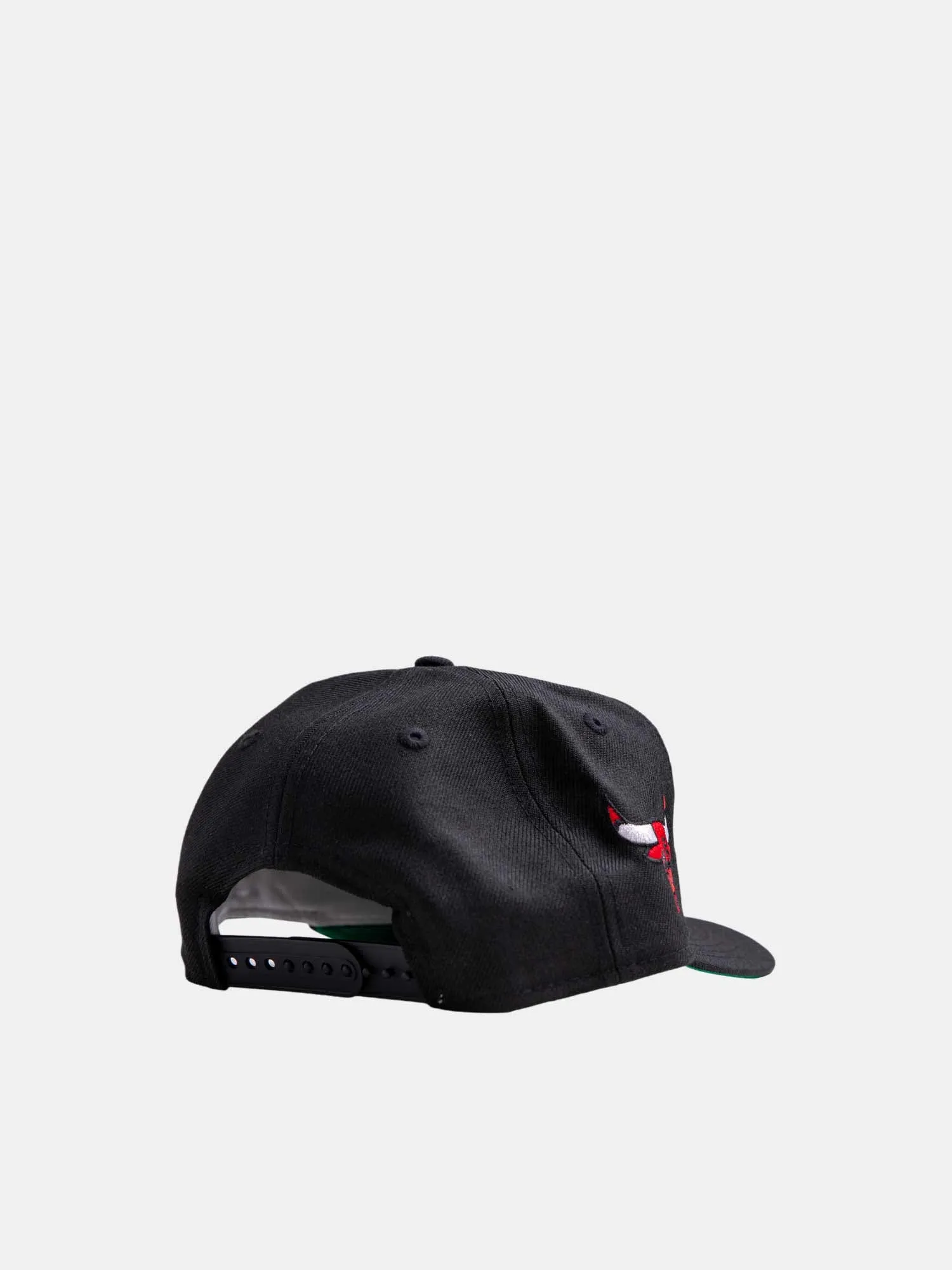 New Era The Golfer Chicago Bulls Script Snapback - Black