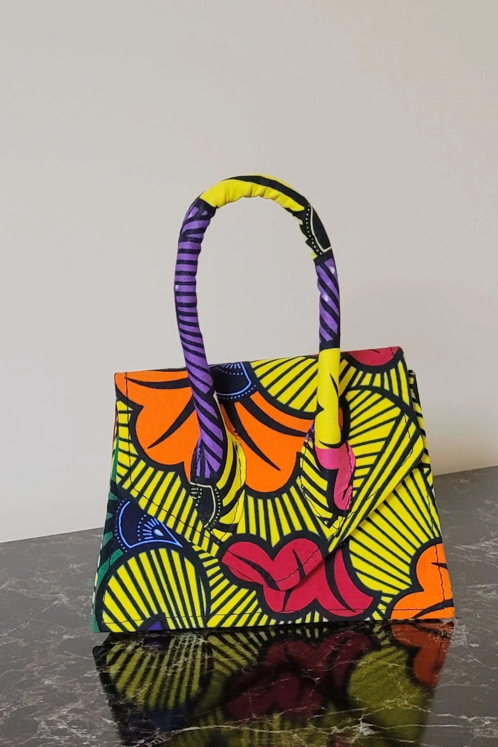 RAIMA African Print Mini Bag