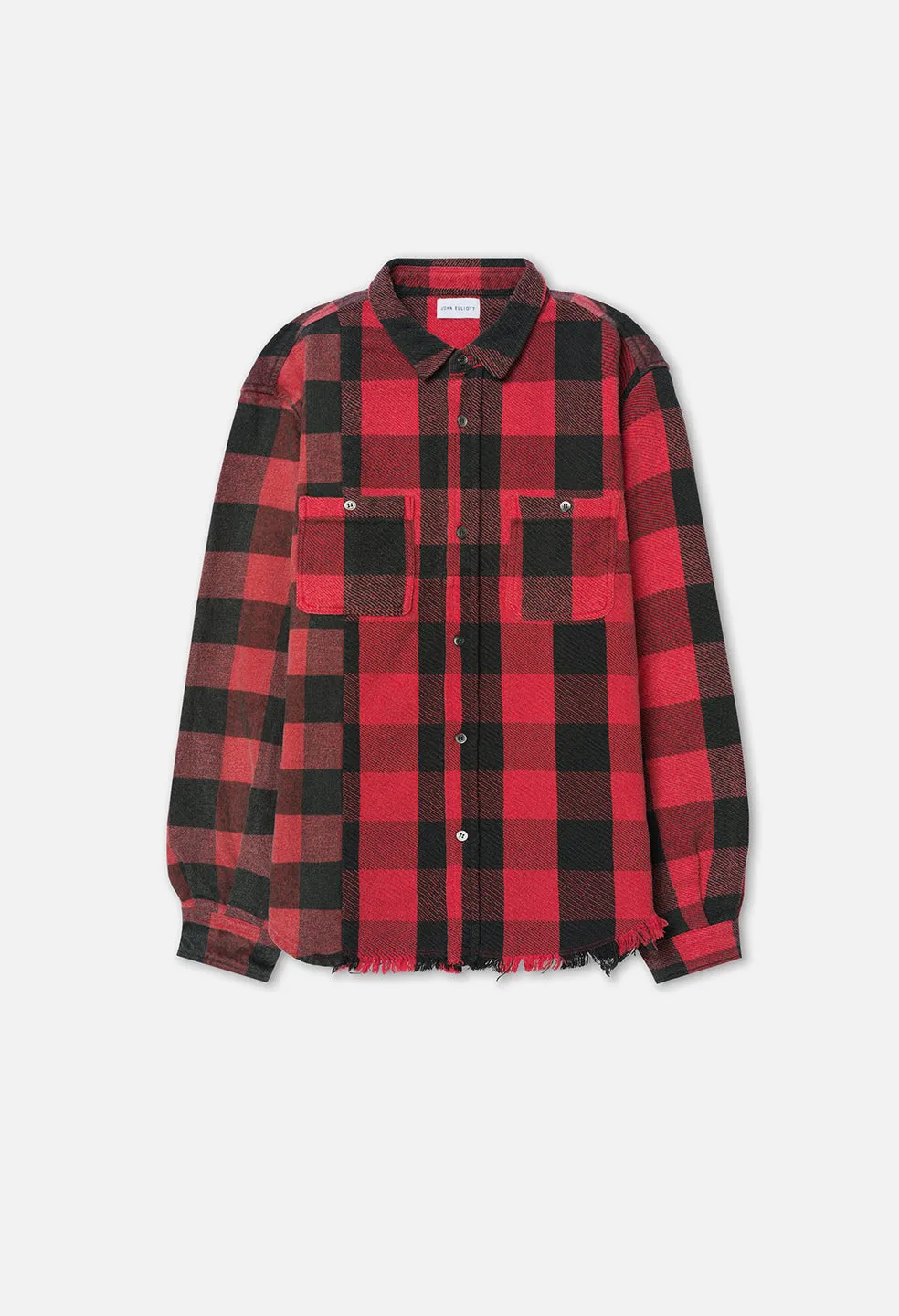 Silverado Paneled Plaid / Red X Black