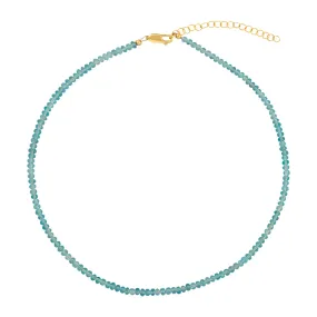 Smooth Apatite Necklace