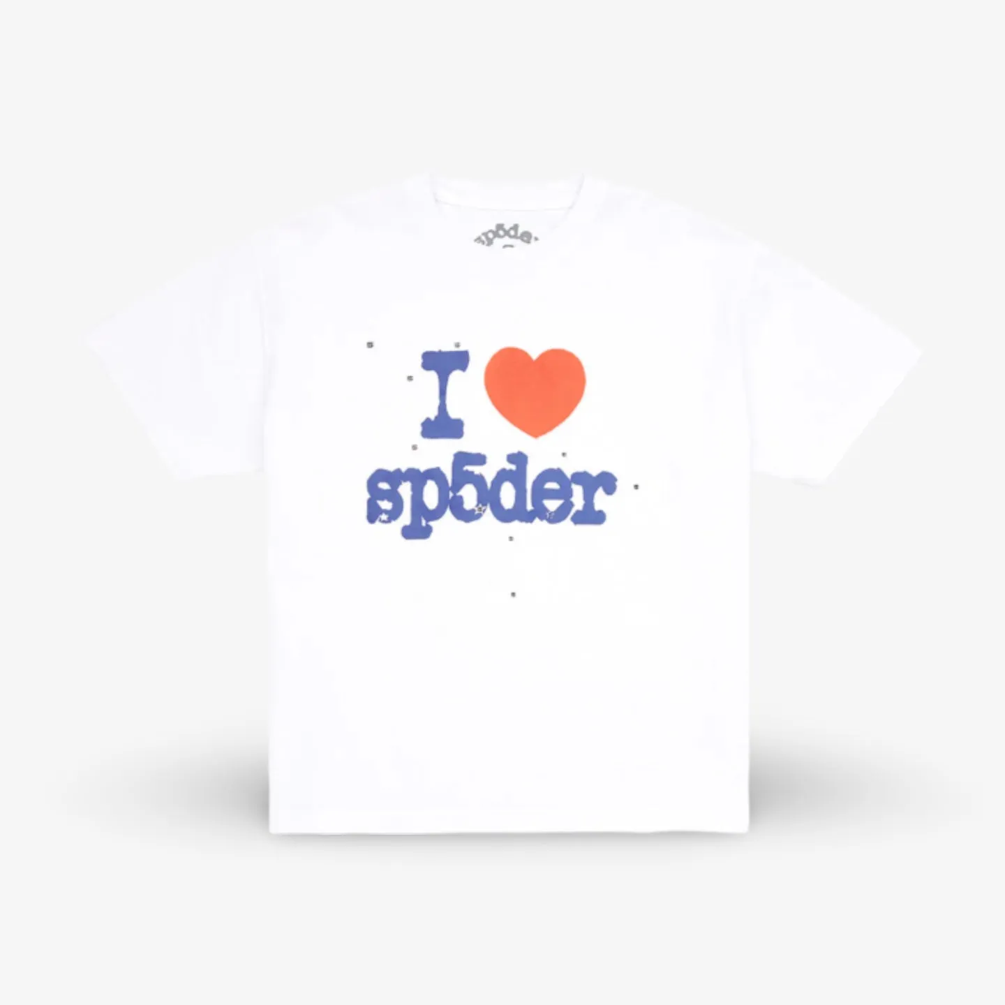 Sp5der 'Souvenir / I Love' Tee White SS24