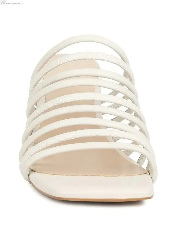 Strappy Sandals Block Heel