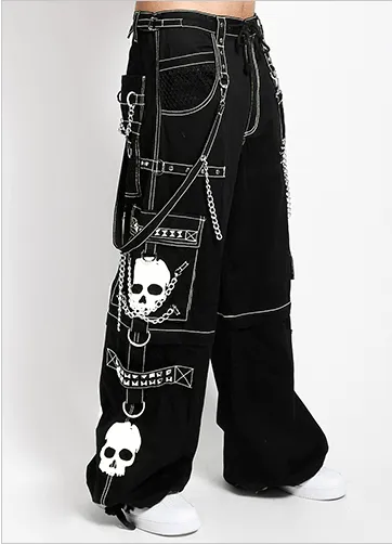 SUPER SKULL PANT White