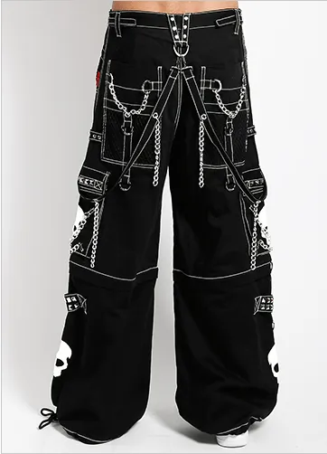 SUPER SKULL PANT White