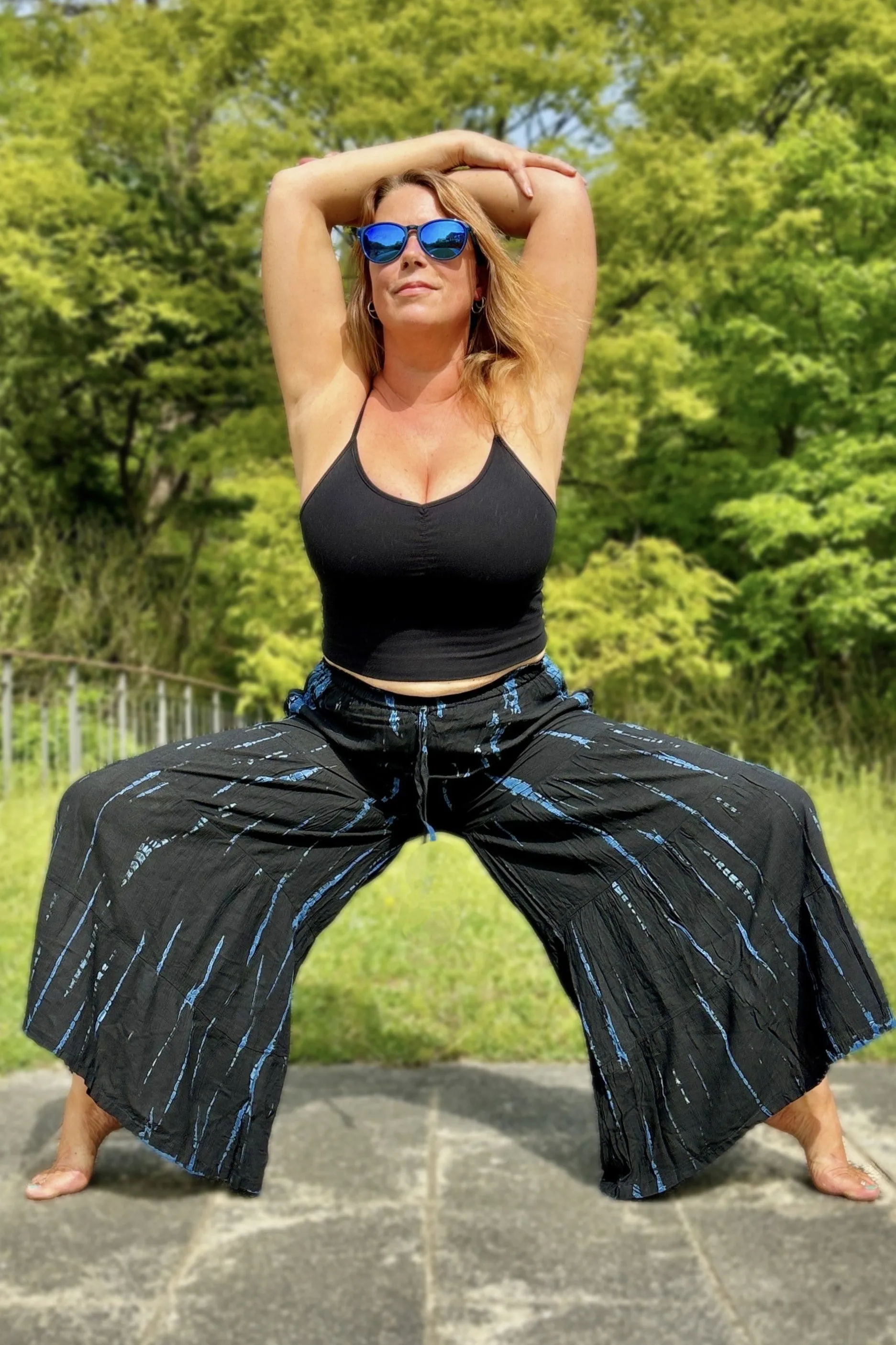 Thalia Pants in New Midnight Tie Dye