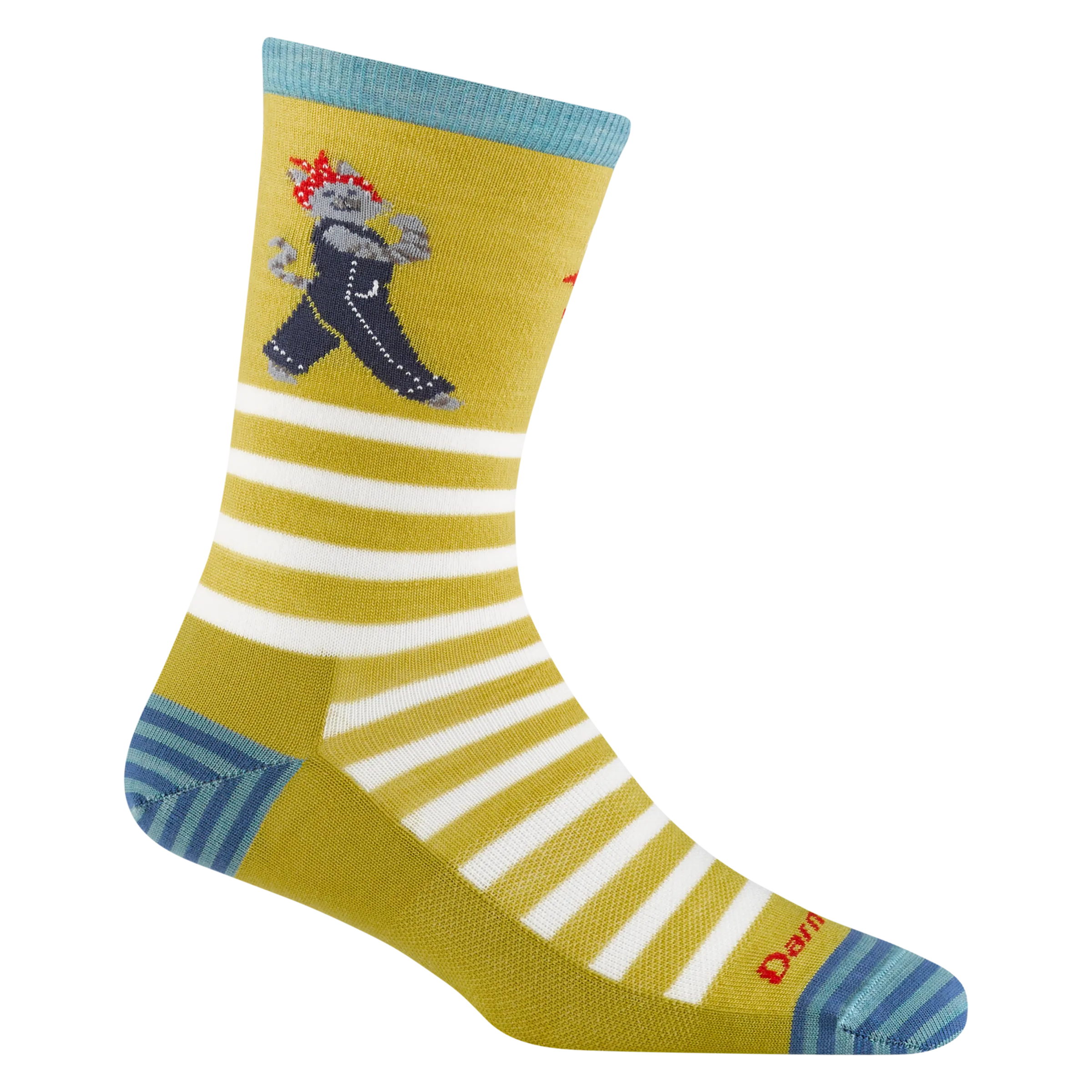 Women's Animal Haus Crew  Lightweight Lifestyle Sock