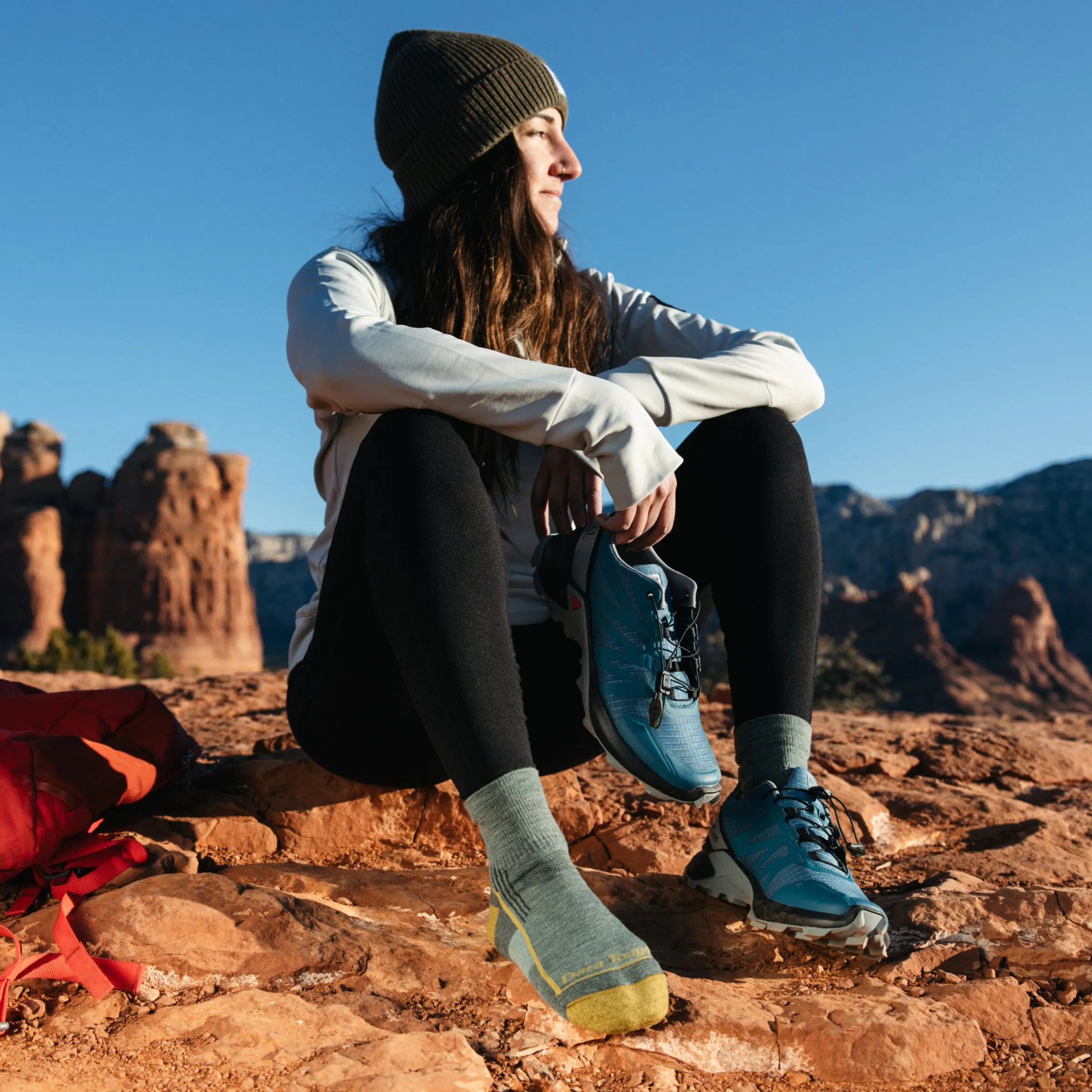 Women's Hiker Quarter  Midweight Hiking Sock